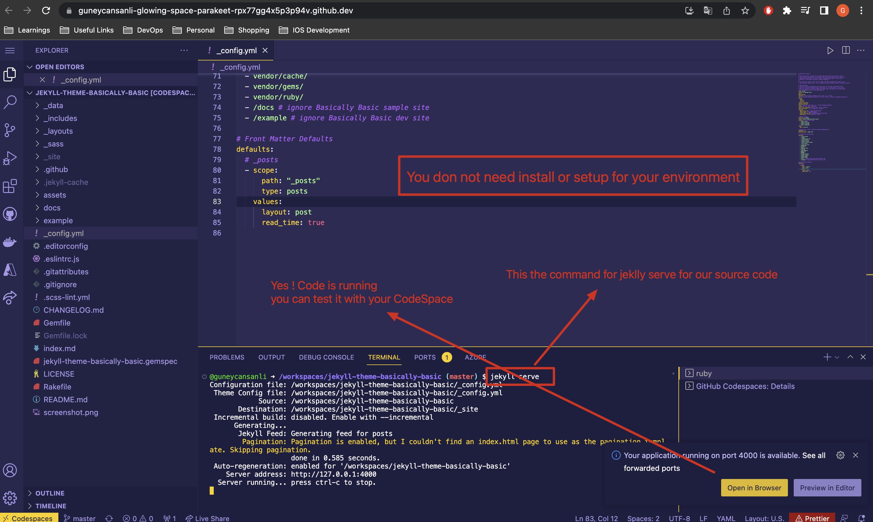 Codespace