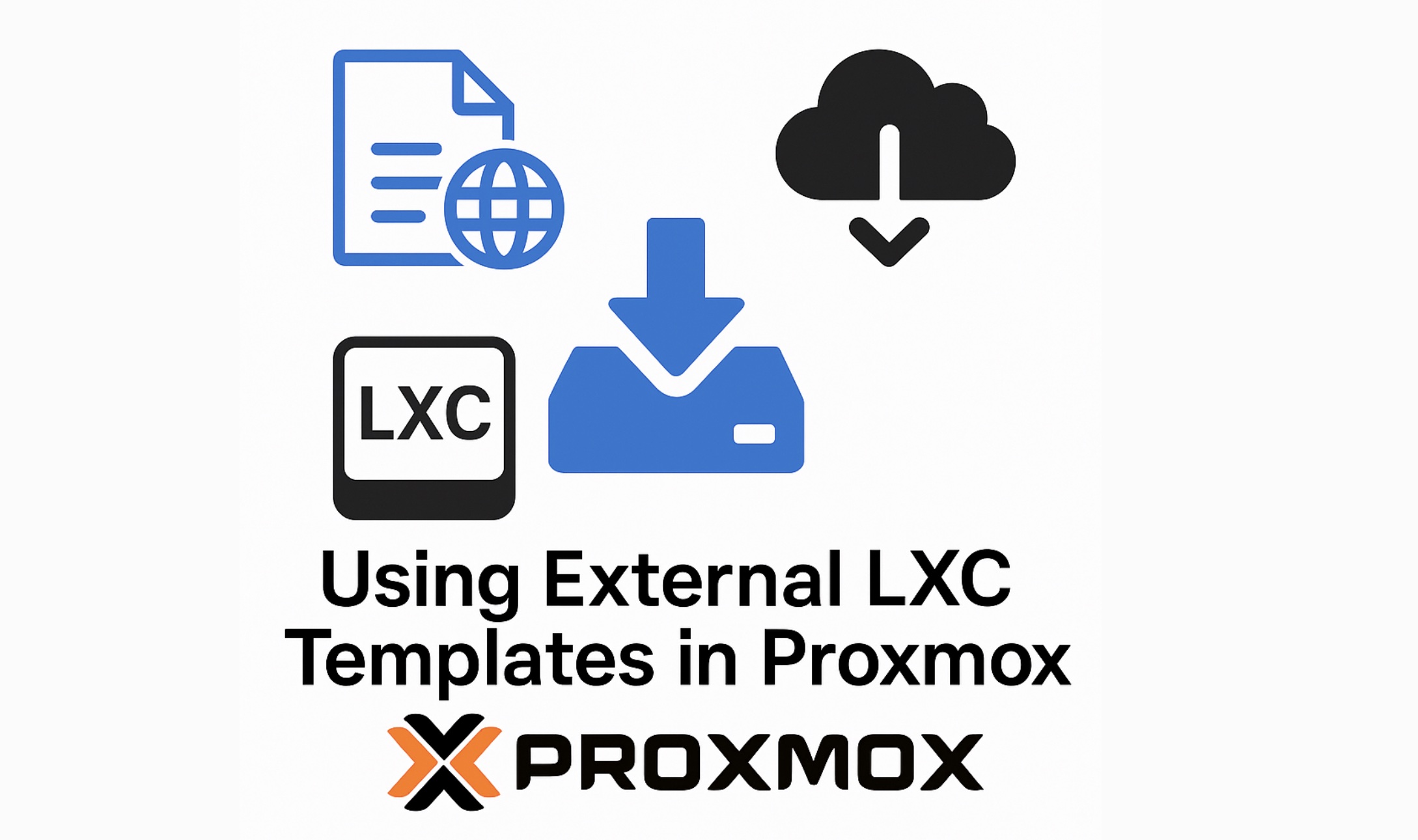 Using External LXC Templates in Proxmox