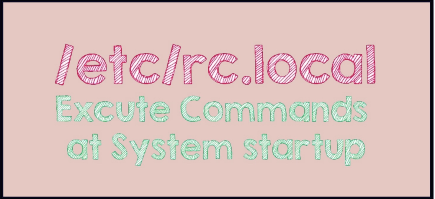 How to use /etc/rc.local at boot